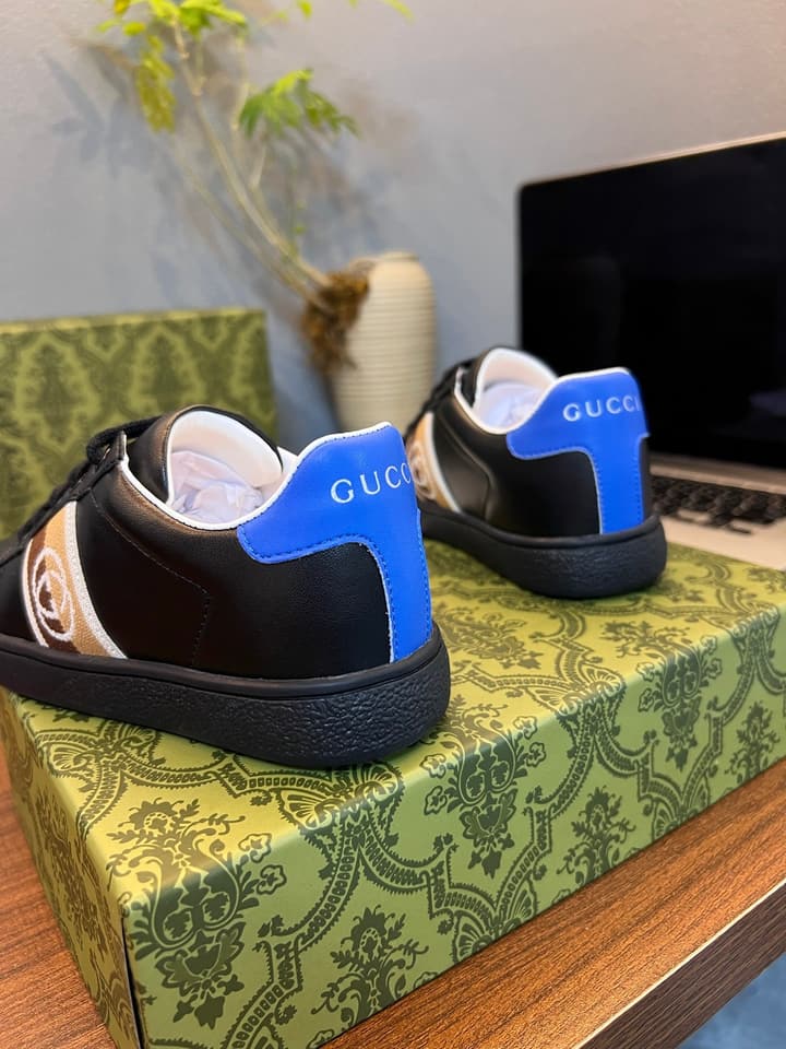 Gucci Kids Sheepskin-Lined Sneakers – Kids Collection