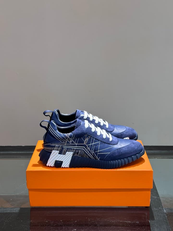 Hermès Bouncing Sneakers in Black 1
