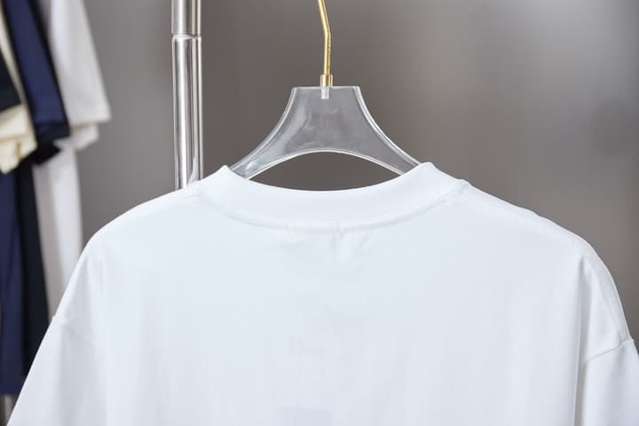 Dior Embroidered Logo Print T-Shirt – 25SS Early Spring Collection in Black