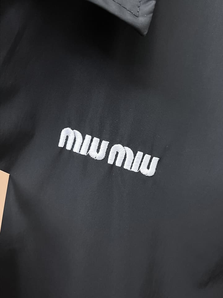 Miu Miu Men's Casual Jacket – 2026SS in Black
