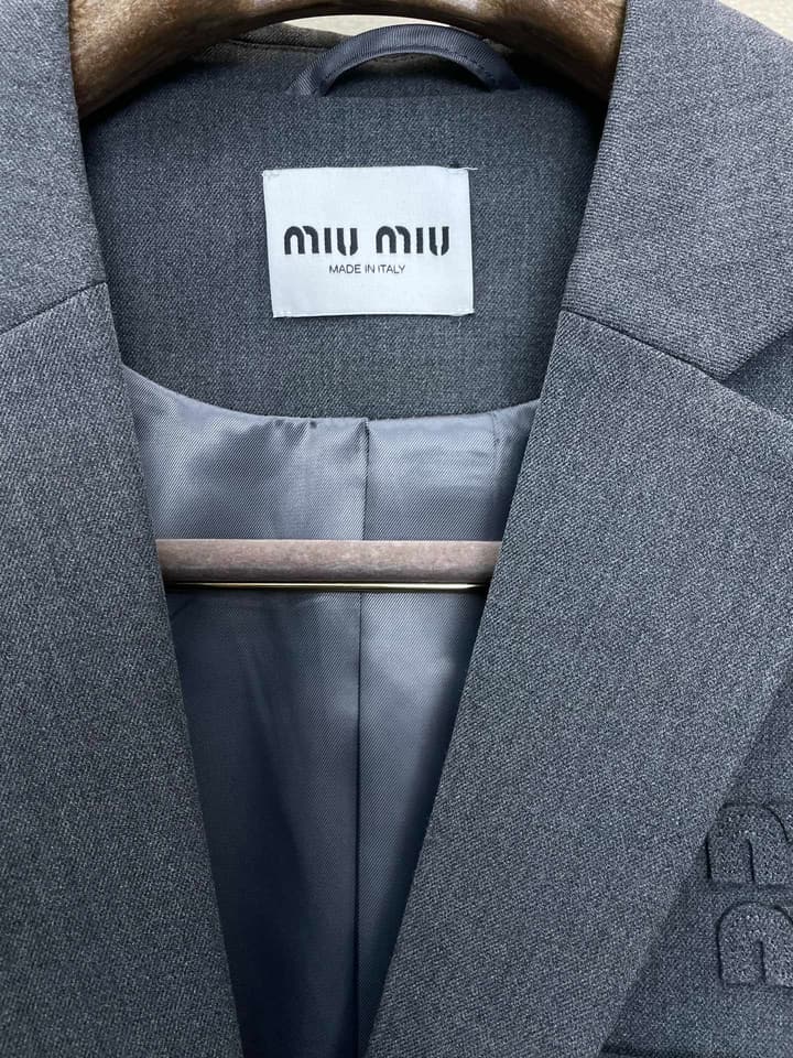 Miu Miu Casual Blazer Jacket