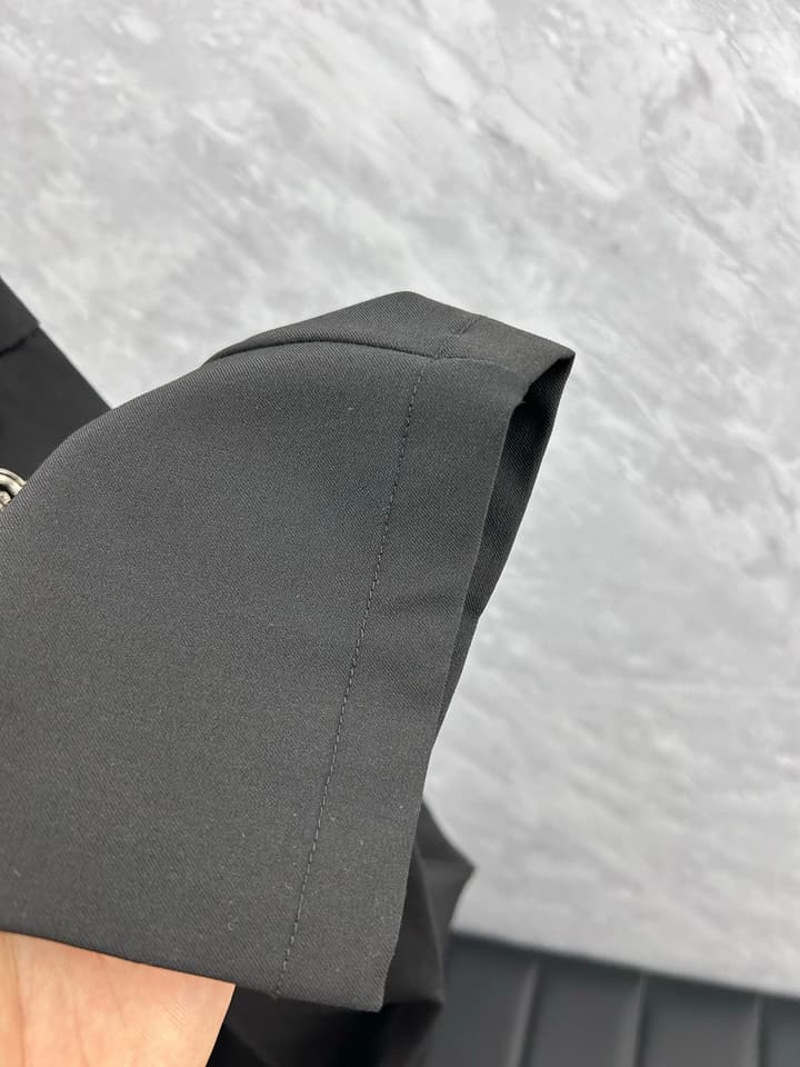 Moncler Custom Casual Trousers – 2025SS in Classic Dark Grey