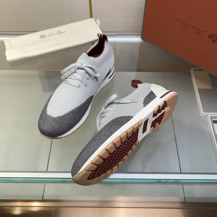 Loro Piana Breathable Suede Loafers in Solid Dark Blue