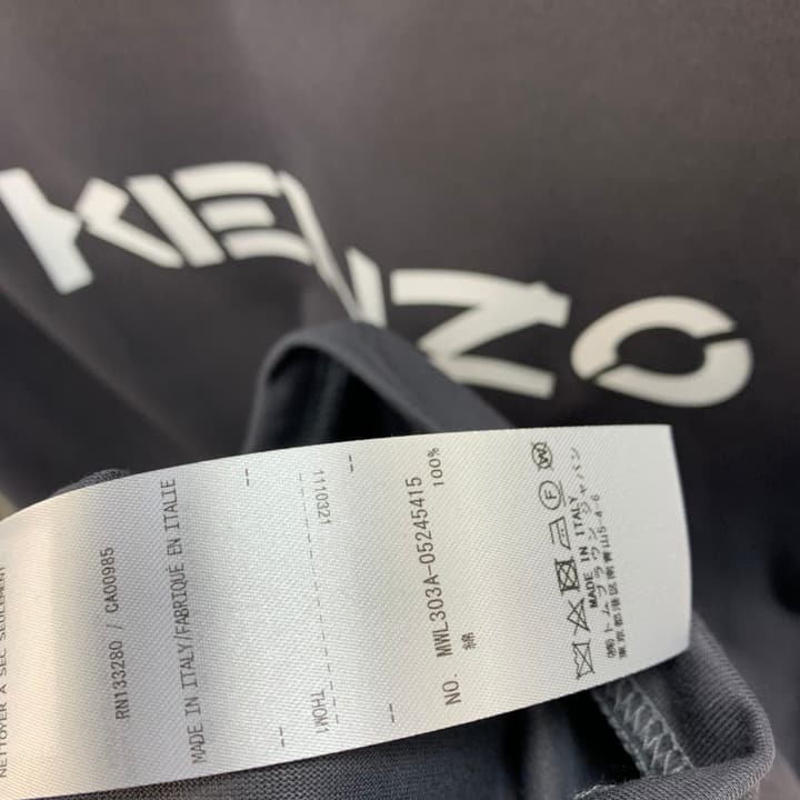Kenzo Classic Crewneck T-Shirt – 2024 Collection in Classic Black
