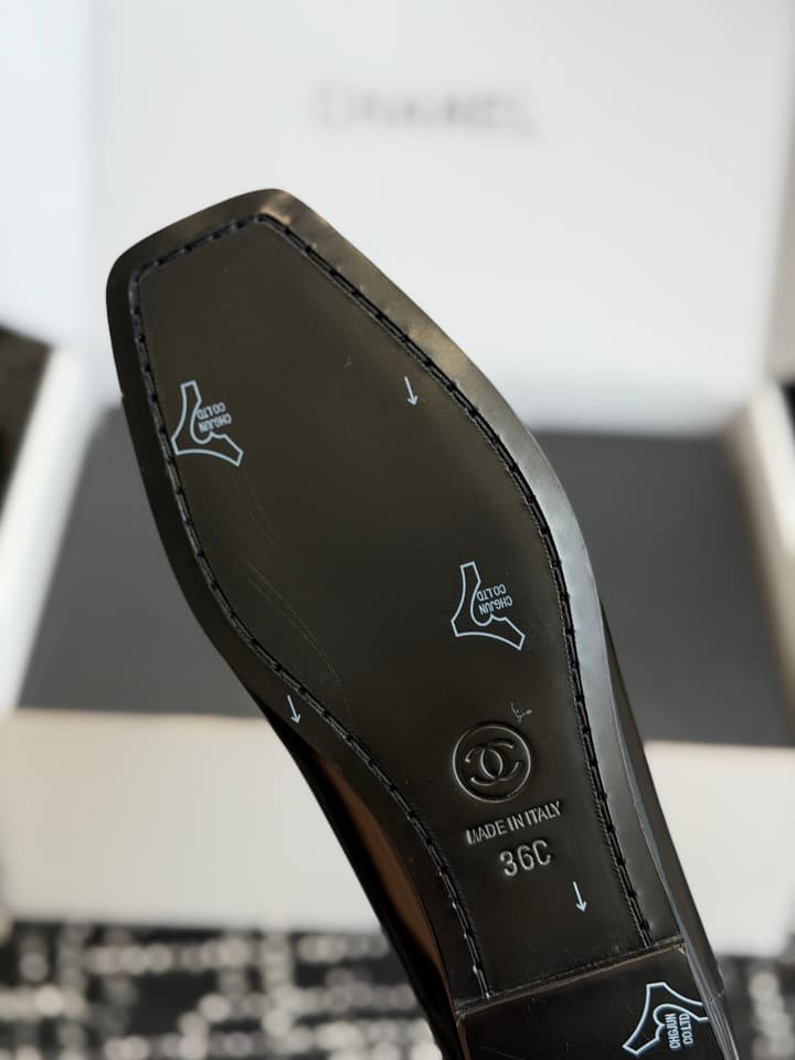 Chanel Square Toe Flats – Early Spring Collection – 26SS