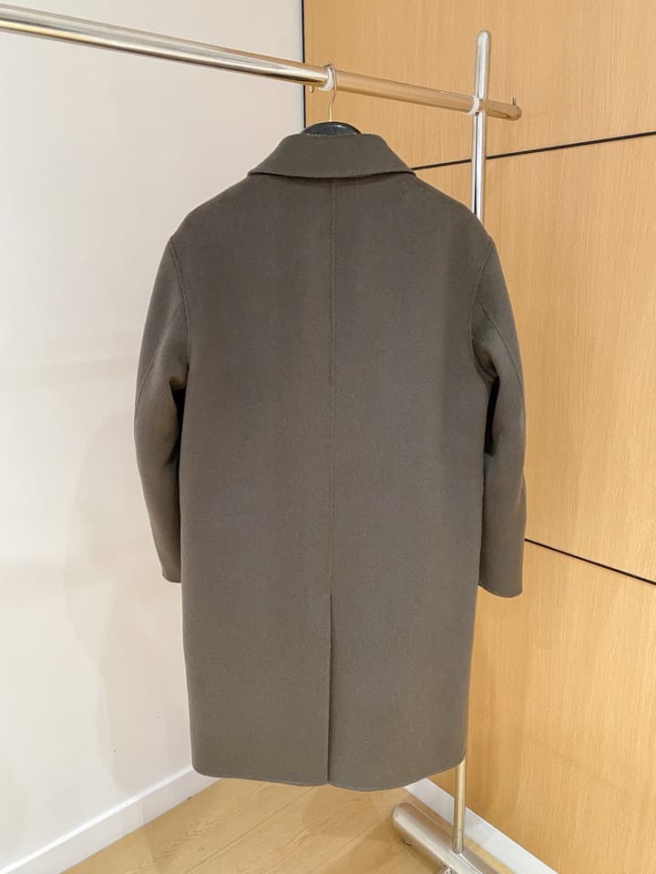 Dolce & Gabbana Men's Wool Kensington Coat – 2025FW in Classic Black
