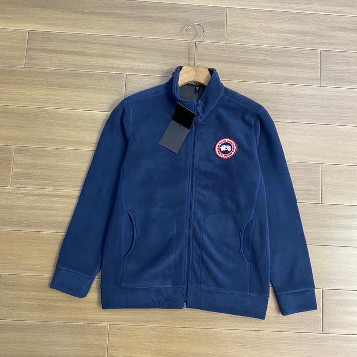 Canada Goose Black Label Fleece Cardigan – Autumn/Winter Collection in Khaki Brown