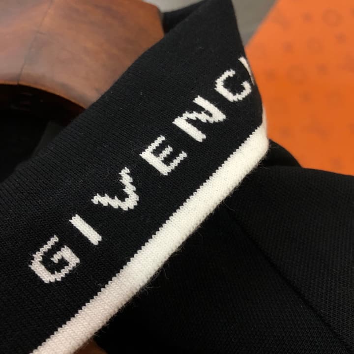 Givenchy Jacquard Logo Polo Shirt – Spring/Summer Collection – 2026SS in Black