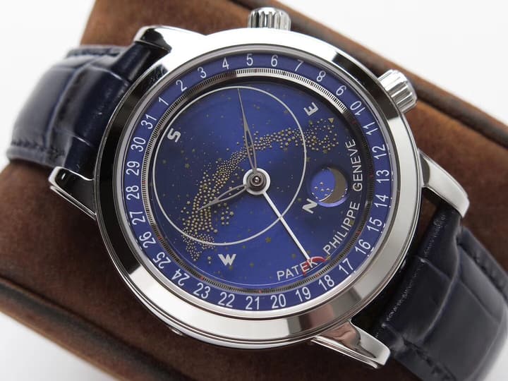 Patek Philippe Sky Moon Tourbillon Watch in Black
