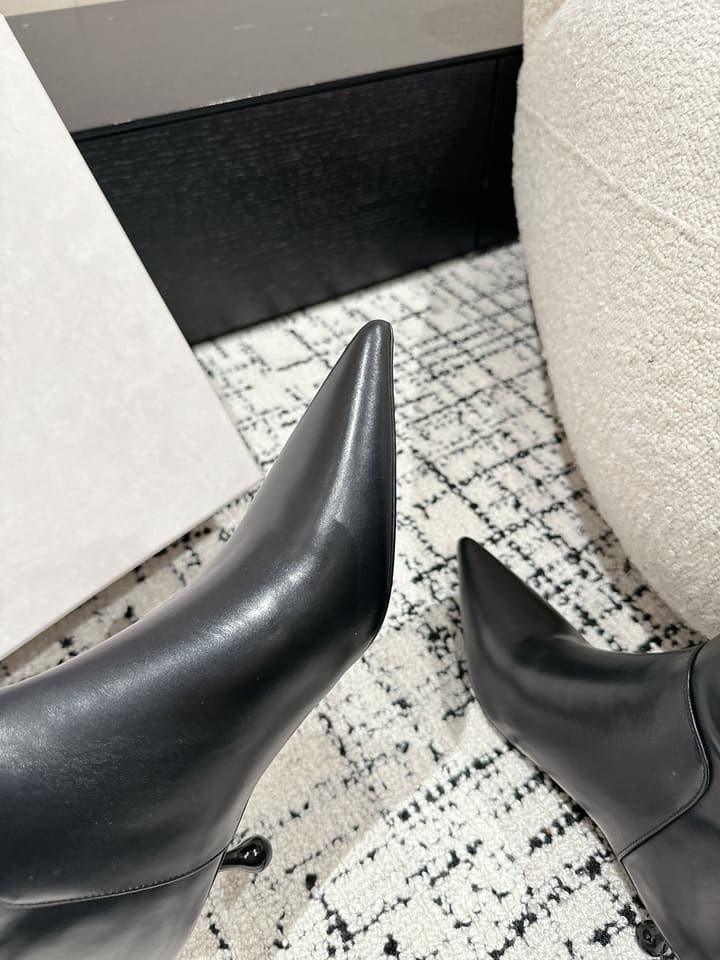 Jimmy Choo Classic Teardrop Heel Ankle Boots