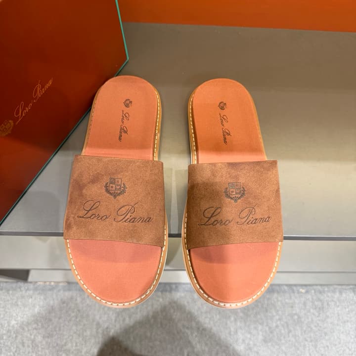 Loro Piana Summer Walk Crisscross Mules