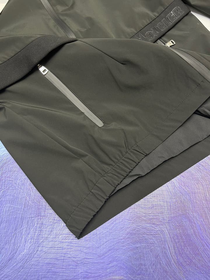 Moncler Men's Windbreaker Jacket – 2024 Collection in Dark Green