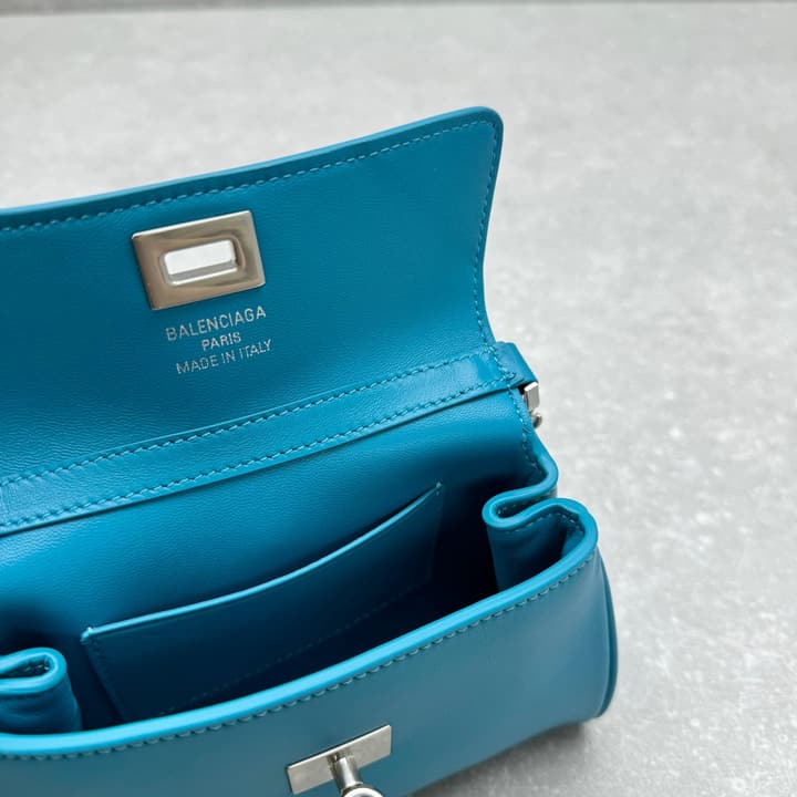 Balenciaga Rodeo Nano Chain Bag in Black