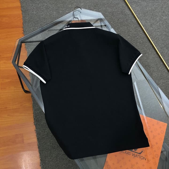 Givenchy Jacquard Logo Polo Shirt – Spring/Summer Collection – 2026SS in Black