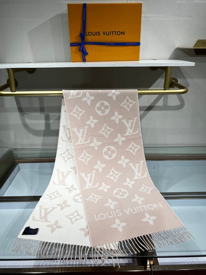 Louis Vuitton Monogram Wool Scarf