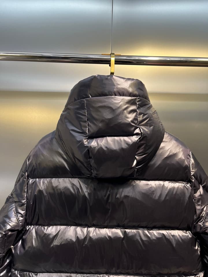 Moncler LongueSaison Down Jacket in Black