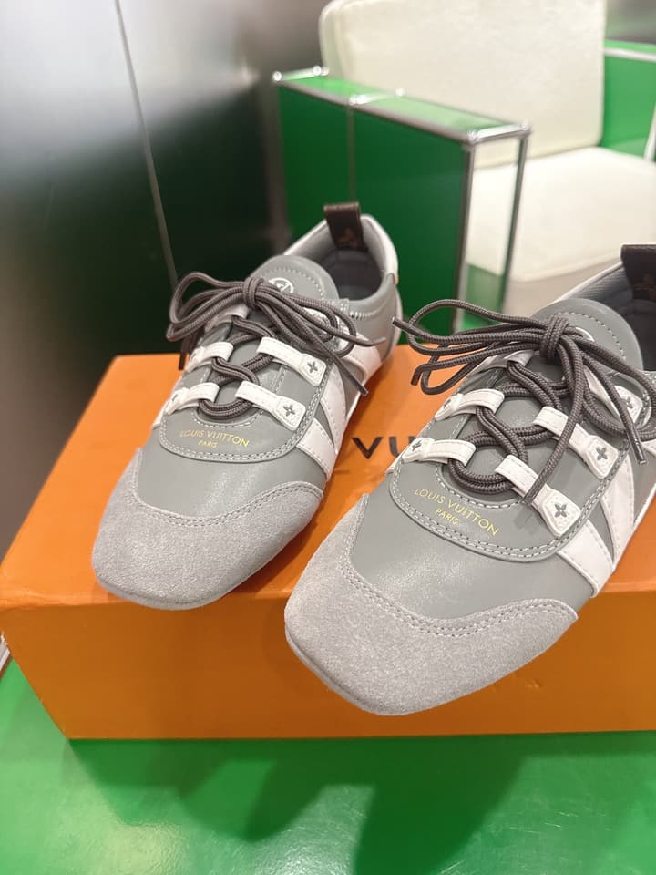 Louis Vuitton Sneakerina Ballet Sneakers in Chocolate Brown