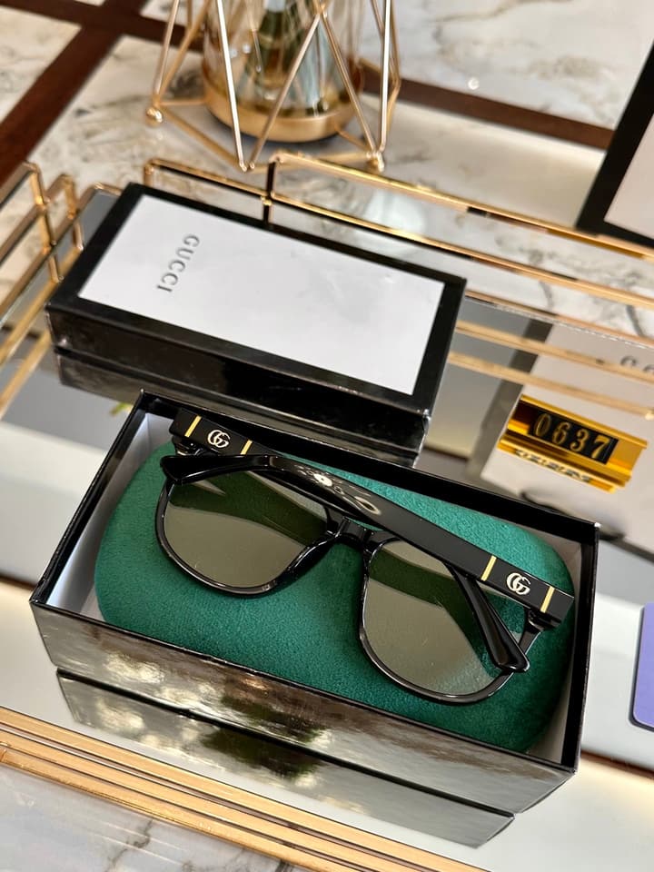 Gucci Polarized Sunglasses in Clear Lenses