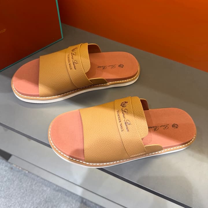 Loro Piana Summer Walk Crisscross Mules