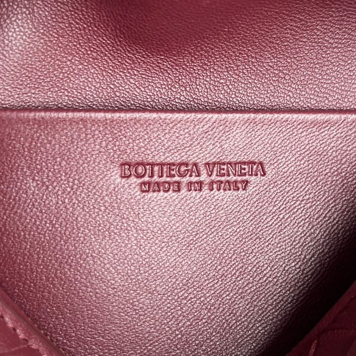Bottega Veneta Soft Vanity Chain Vanity Case in Black