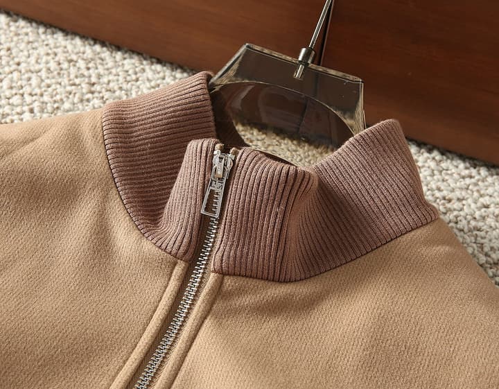 Loro Piana Men's Business Casual Bomber Jacket – 2025FW in Classic Brown