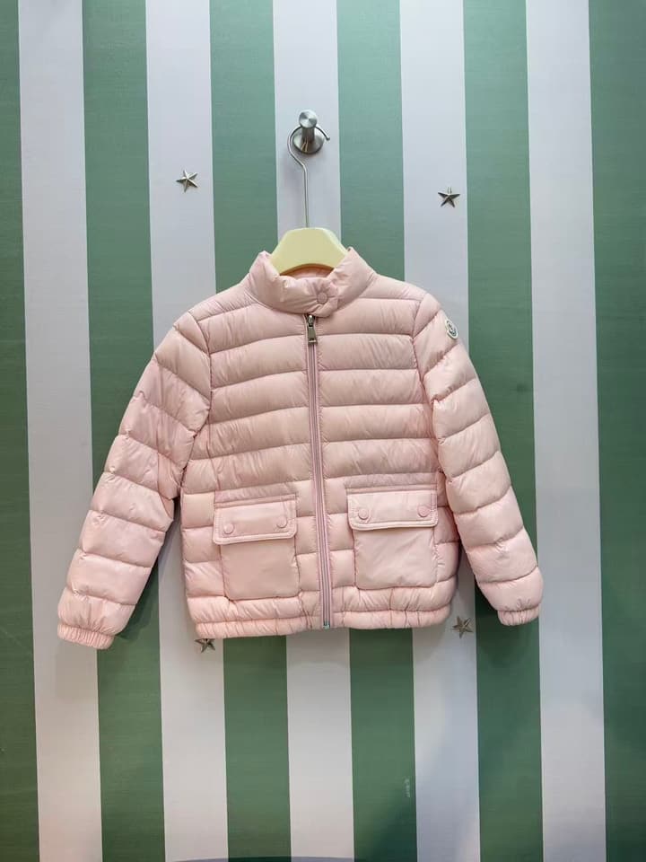 Moncler Kids Down Puffer Jacket – 2025SS/FW in Bright Purple