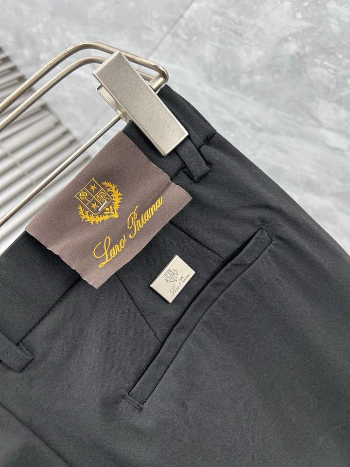 Brunello Cucinelli Tailored Casual Trousers – 2025SS in Black