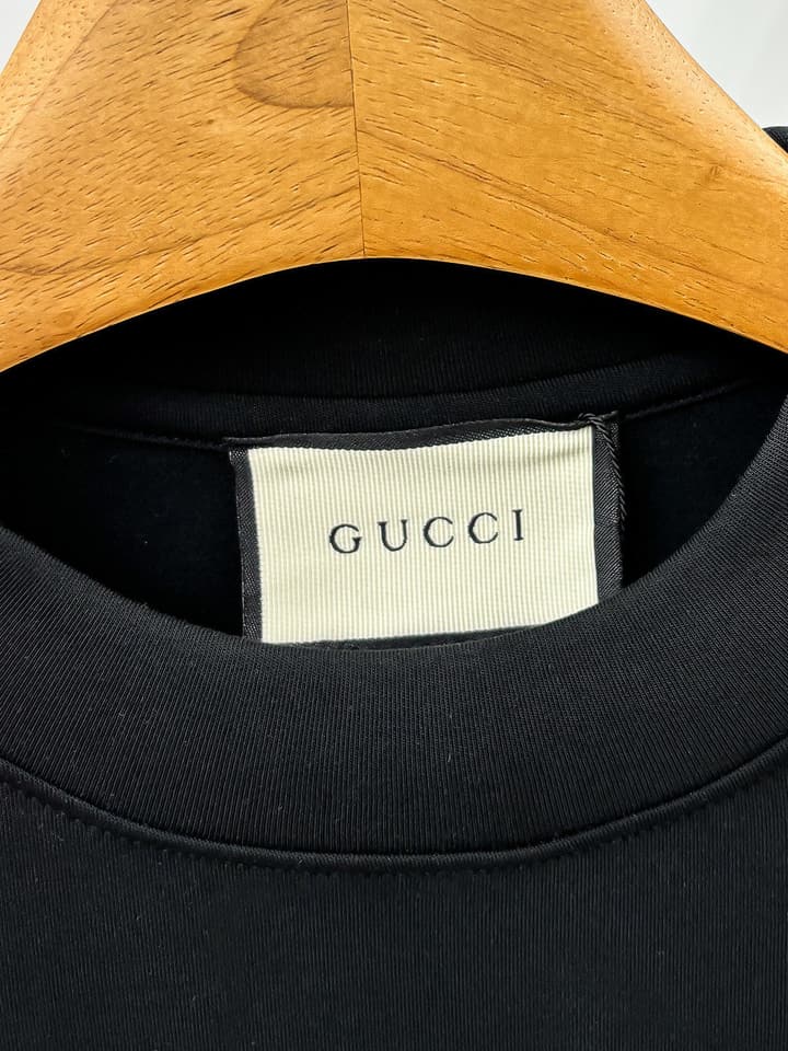 Gucci 2025FW Fashion Casual Long Sleeve T-Shirt – 2025FW in Black