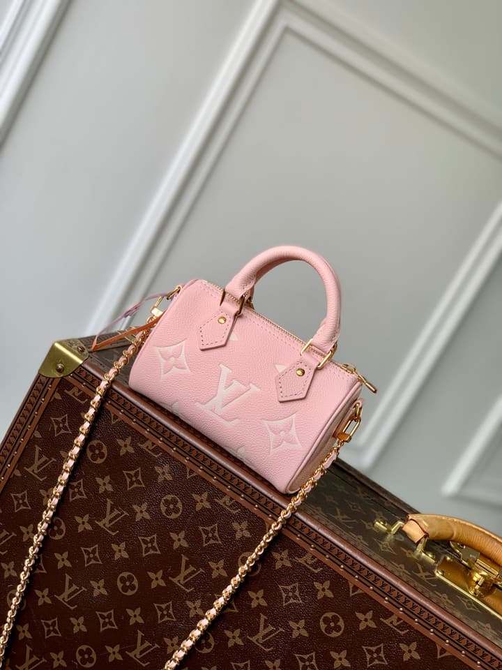 Louis Vuitton Nano Speedy Handbag