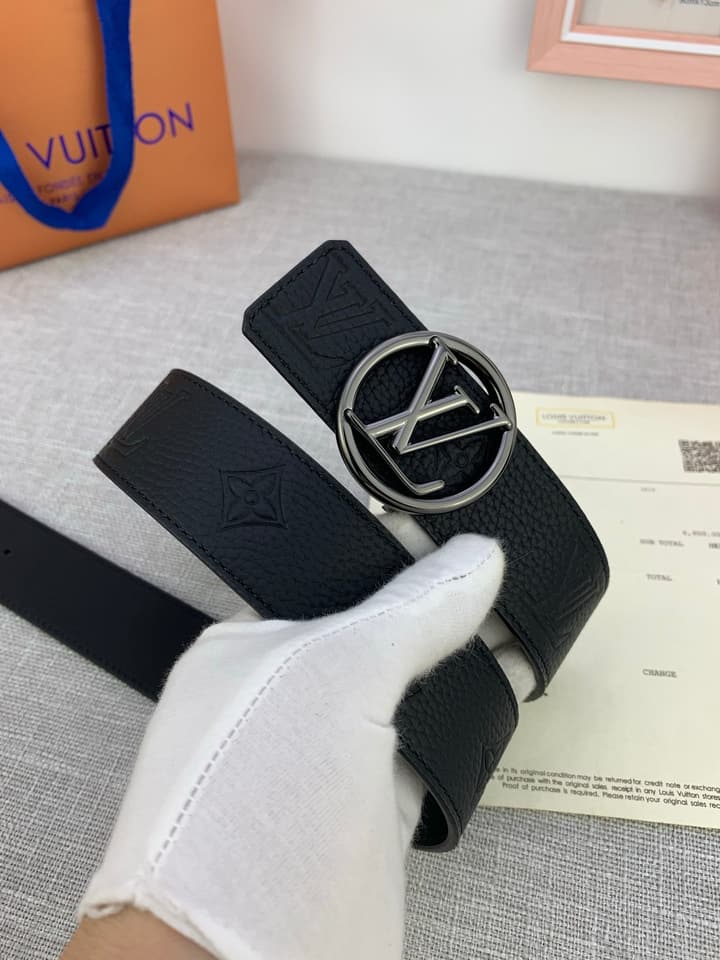 Louis Vuitton LV Shadow Monogram Belt