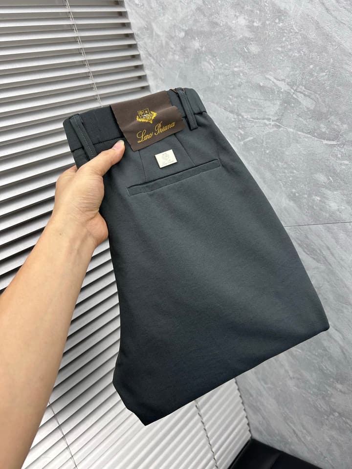 Brunello Cucinelli Tailored Casual Trousers – 2025SS in Black