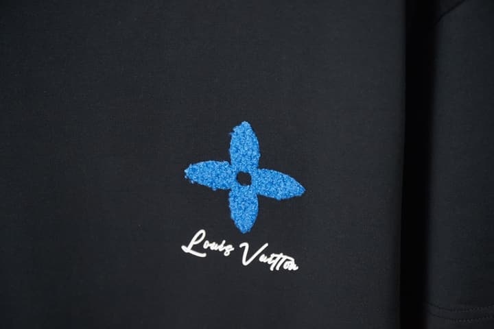 Louis Vuitton Terry Patch Clover T-Shirt – 25SS in Black