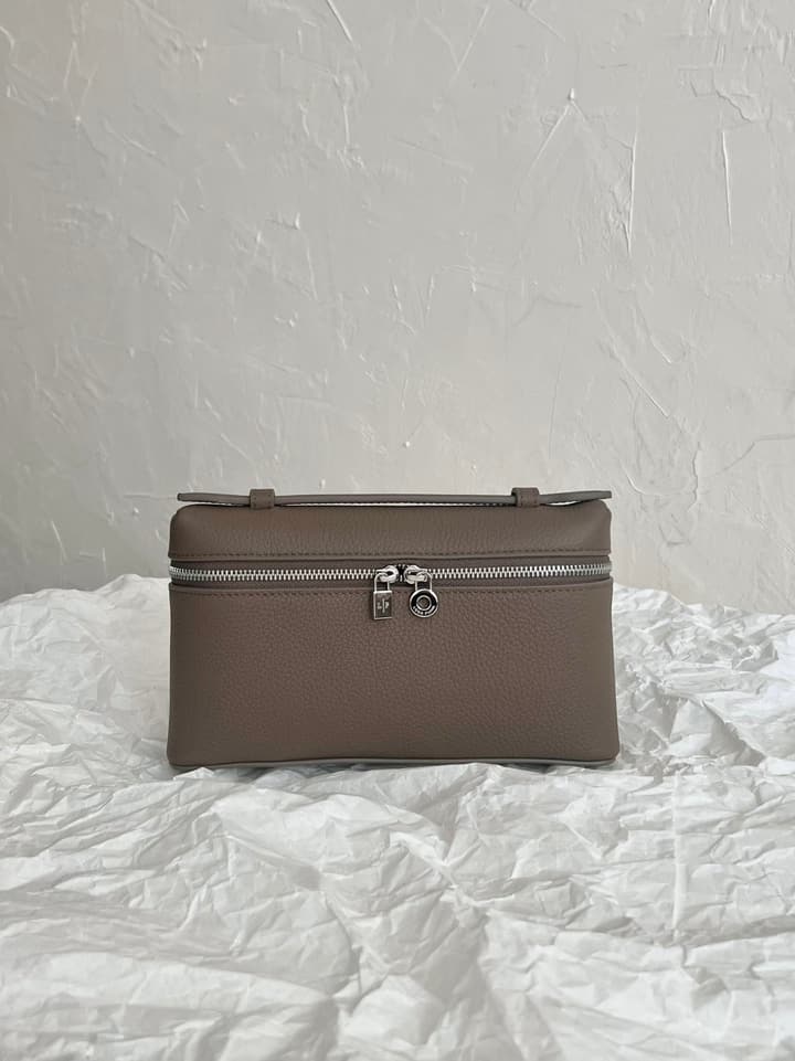 Loro Piana L19 Leather Crossbody Bag