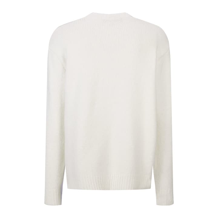 Louis Vuitton Embroidered Pearl Logo Knit Sweater – 2025SS