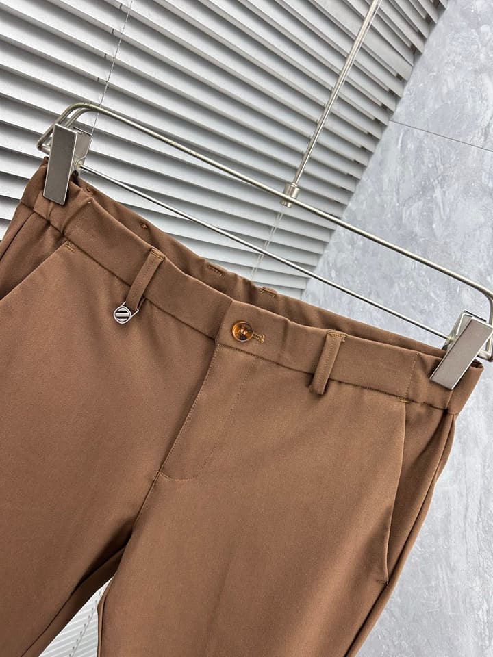 Zegna Custom Casual Trousers – 2025SS in Black