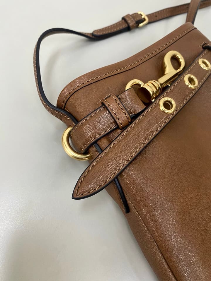 Miu Miu Mini Handbag in Caramel