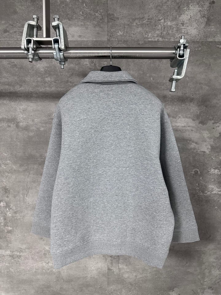 Miu Miu Lapel Zip Sweatshirt – 24FW