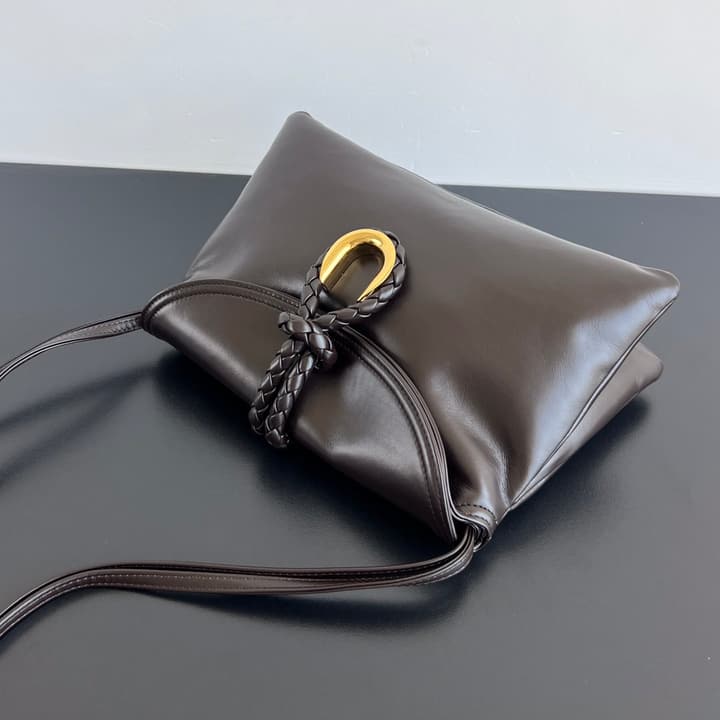 Bottega Veneta Small Liberta Handbag – 24FW in Classic Black