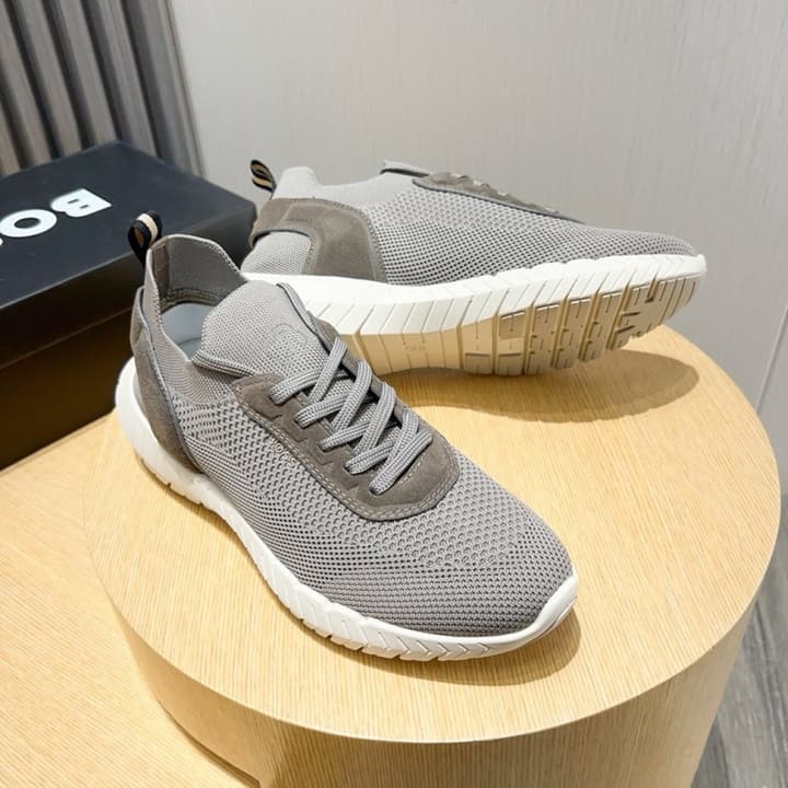 Boss Layered Design Sport Sneakers