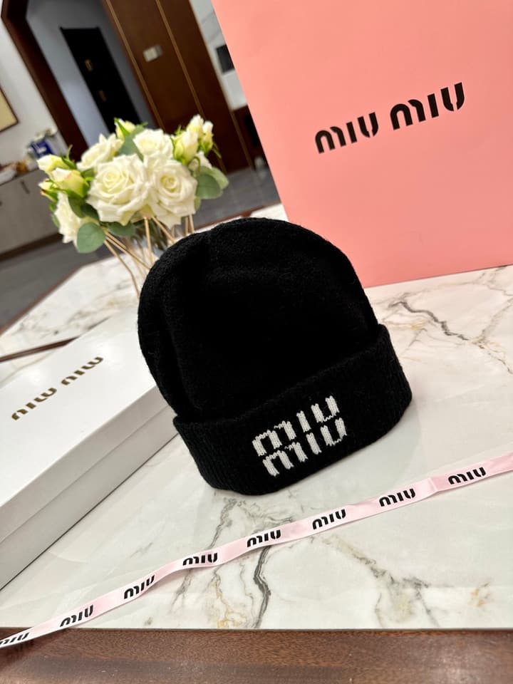 Miu Miu Women's Hat in Black