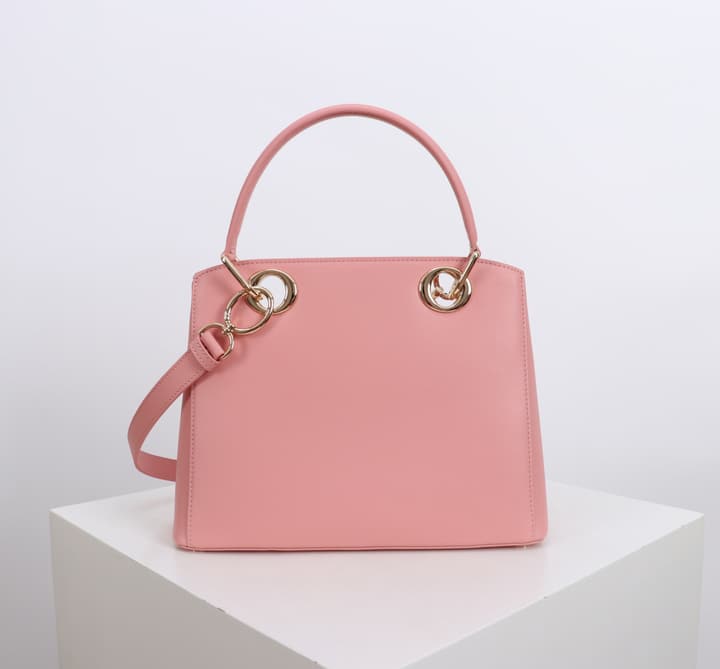 Dior Trapezoidal Bow Handbag – 2026 Spring/Summer Collection in Deep Burgundy
