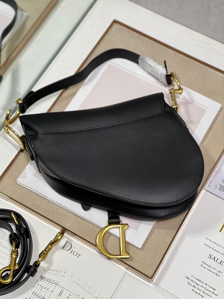 Dior Classic Saddle Bag in Apricot