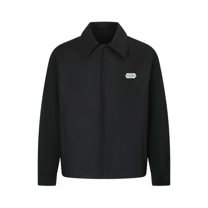 Dior Lambskin Leather Jacket – 25FW in Black Satin Leather Jacket