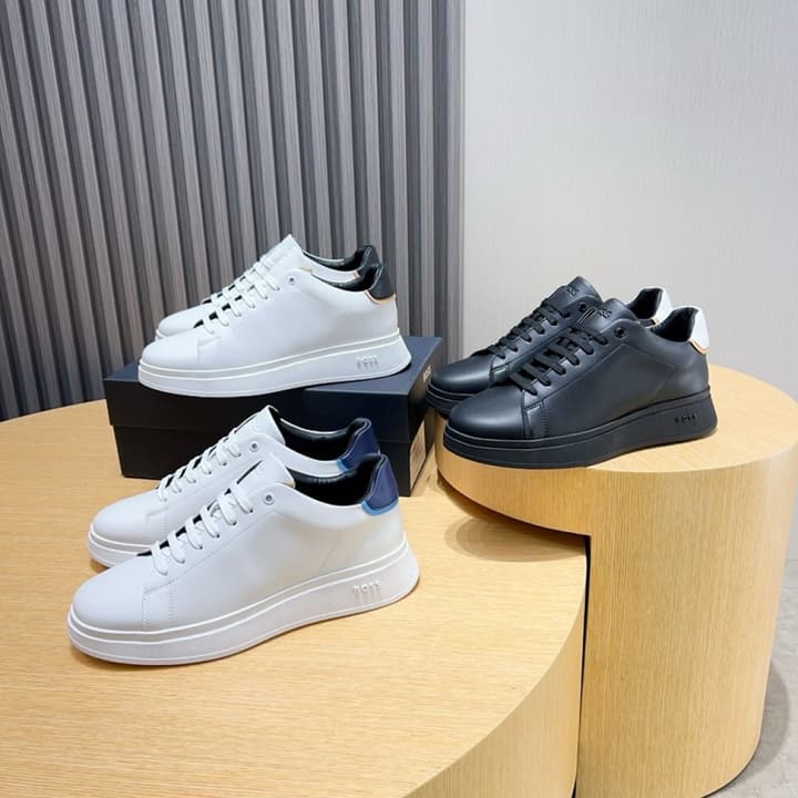 Boss Classic Driving Shoes in Black With Polished Toe
