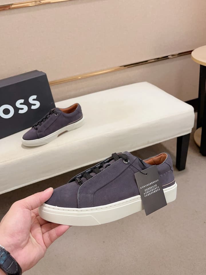 Boss Latest Casual Men's Sneakers in Black Monochromatic