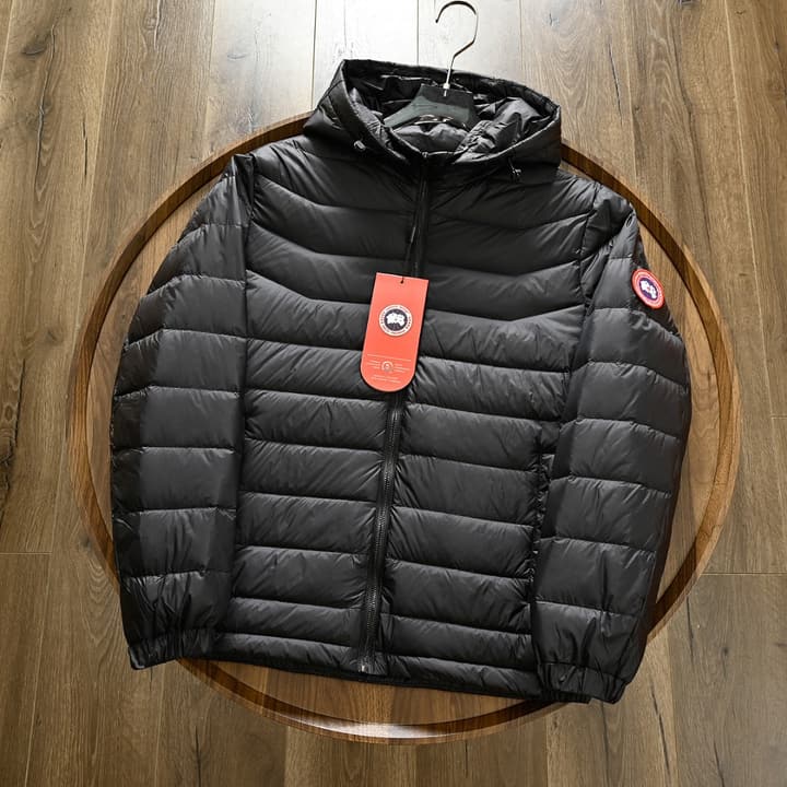 Canada Goose Detachable Hood Puffer Jacket – 25FW in Classic Black