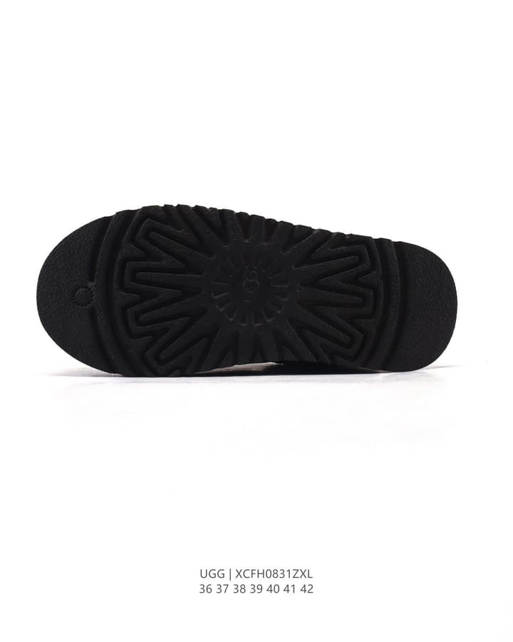 UGG Wool-Lined Winter Slippers in Tan