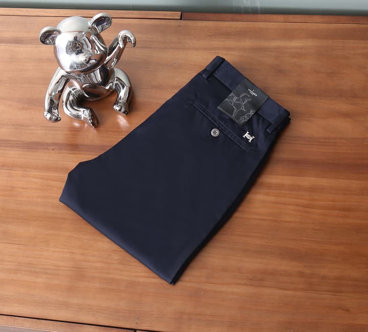 Hermès Modal Cotton Stretch Pants in Black