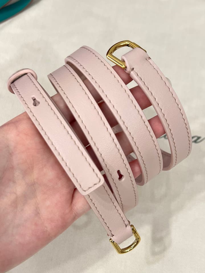 Loro Piana Extra Pocket L19 Bamboo and Leather Handbag in Pink