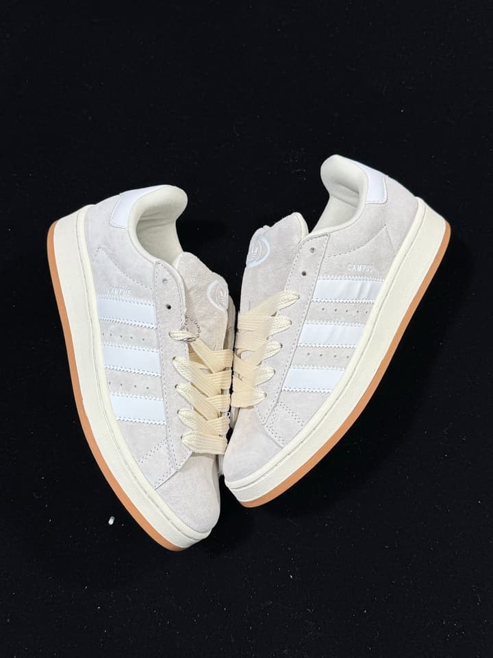 Adidas Originals Campus 00s Low-Top Sneakers in Black & White